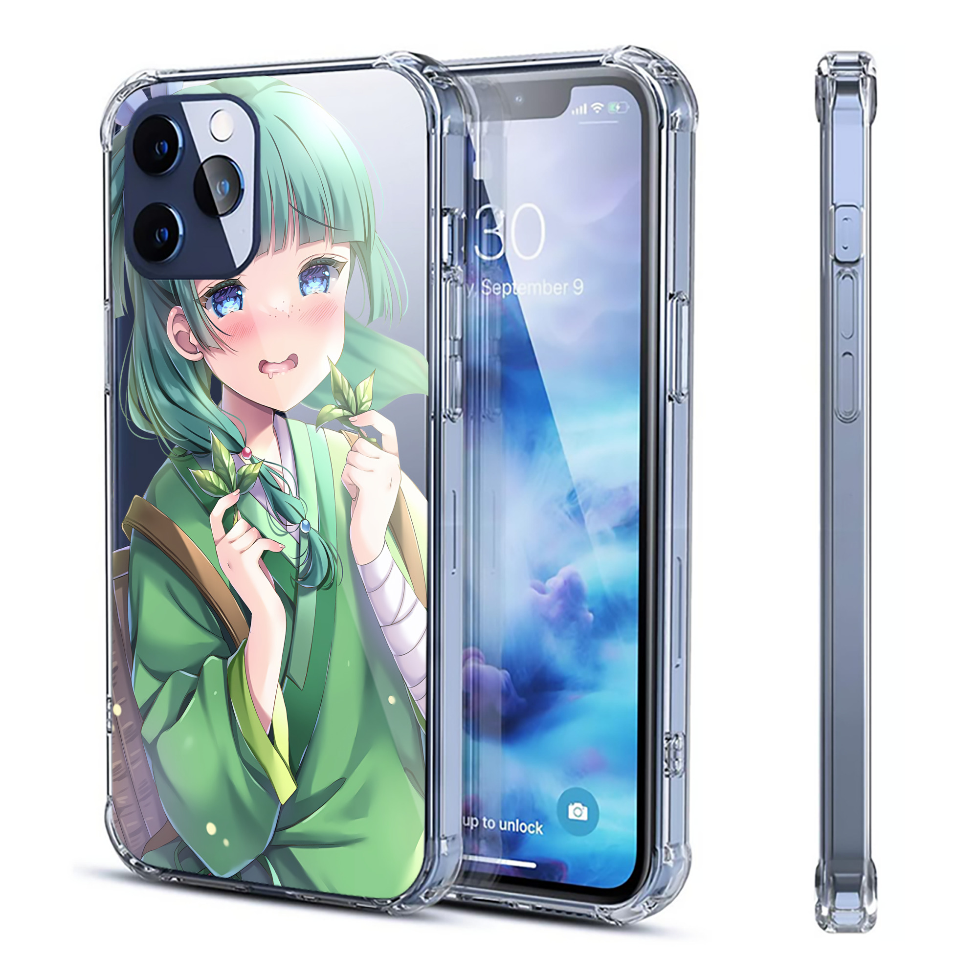 （画像用） 薬屋のひとりごと The Apothecary Diaries 【iPhone 12シリーズ対応】透明スマホケース（クリアソフトケース）